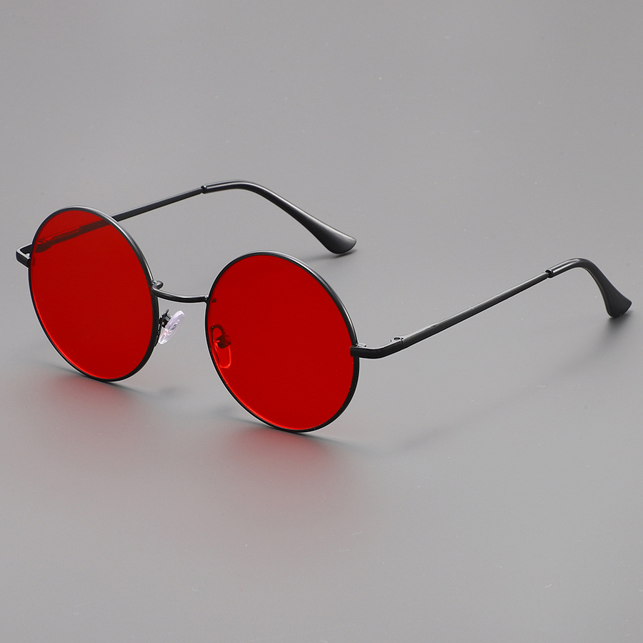 Men'S Fashion Round Glasses - Modische Runde Sonnenbrille für Männer und