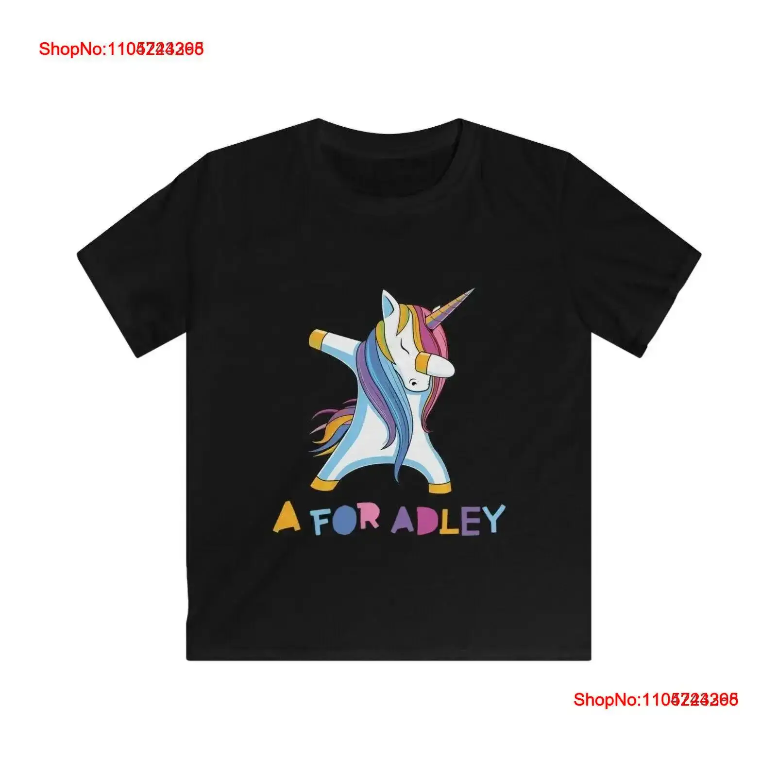 Men Fashion Youtuber - A For Adley Viral YouTuber Kinder-T-Shirt,