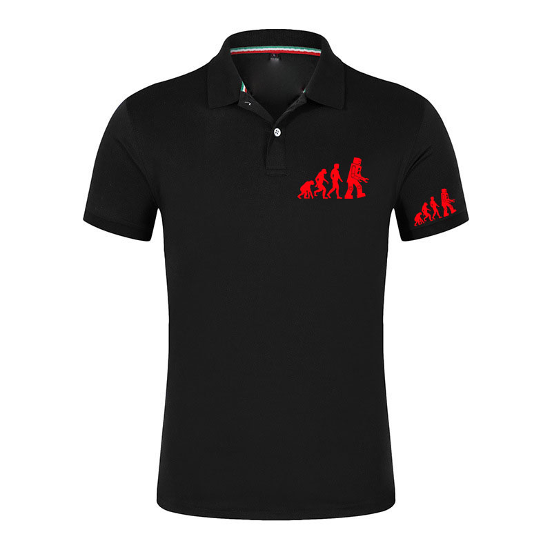 Men'S Fashion Evolution - Lässiges Einfarbiges Sommer-Mode-T-Shirt 2026 Evolution-Thema Lustiger