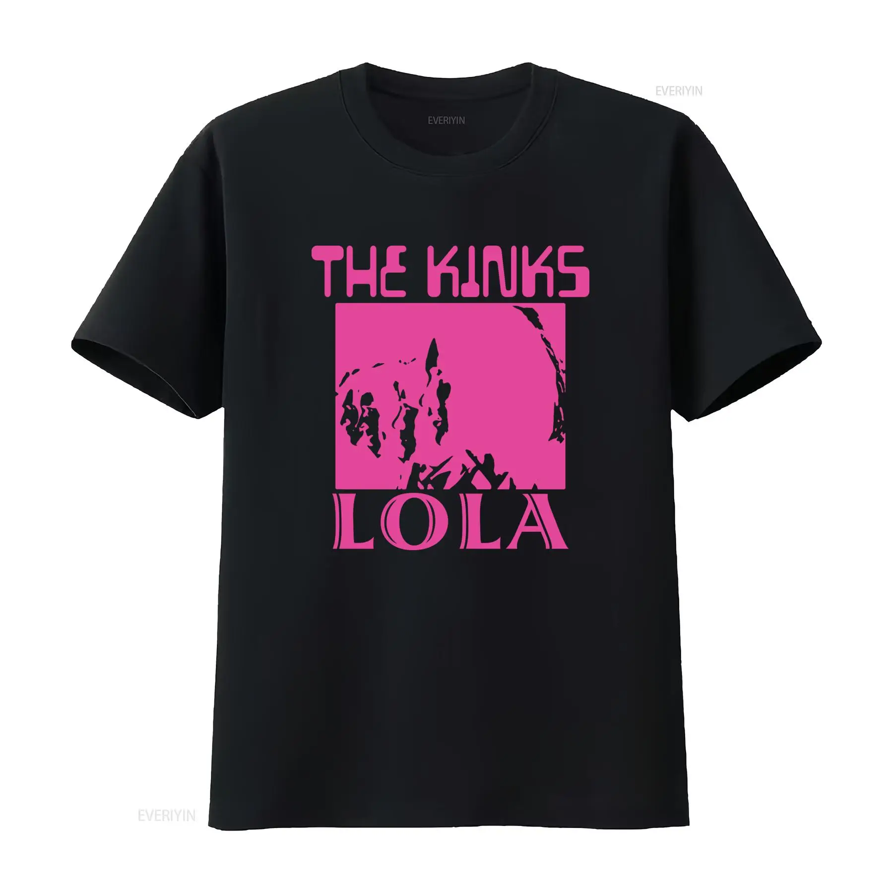 Men'S Fashion 1960S - Neues 1960er-Jahre-T-Shirt „The Kinks Lola Classic“