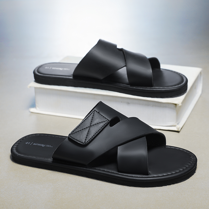 Men'S Fashion Xxl - Herren-Slipper 2026 Neue Sommer-Freizeit-Sandalen im koreanischen