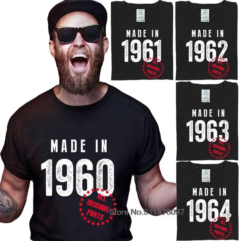 Men'S Fashion 1960S - T-Shirt Mann Baumwolle Sommer Große Größe