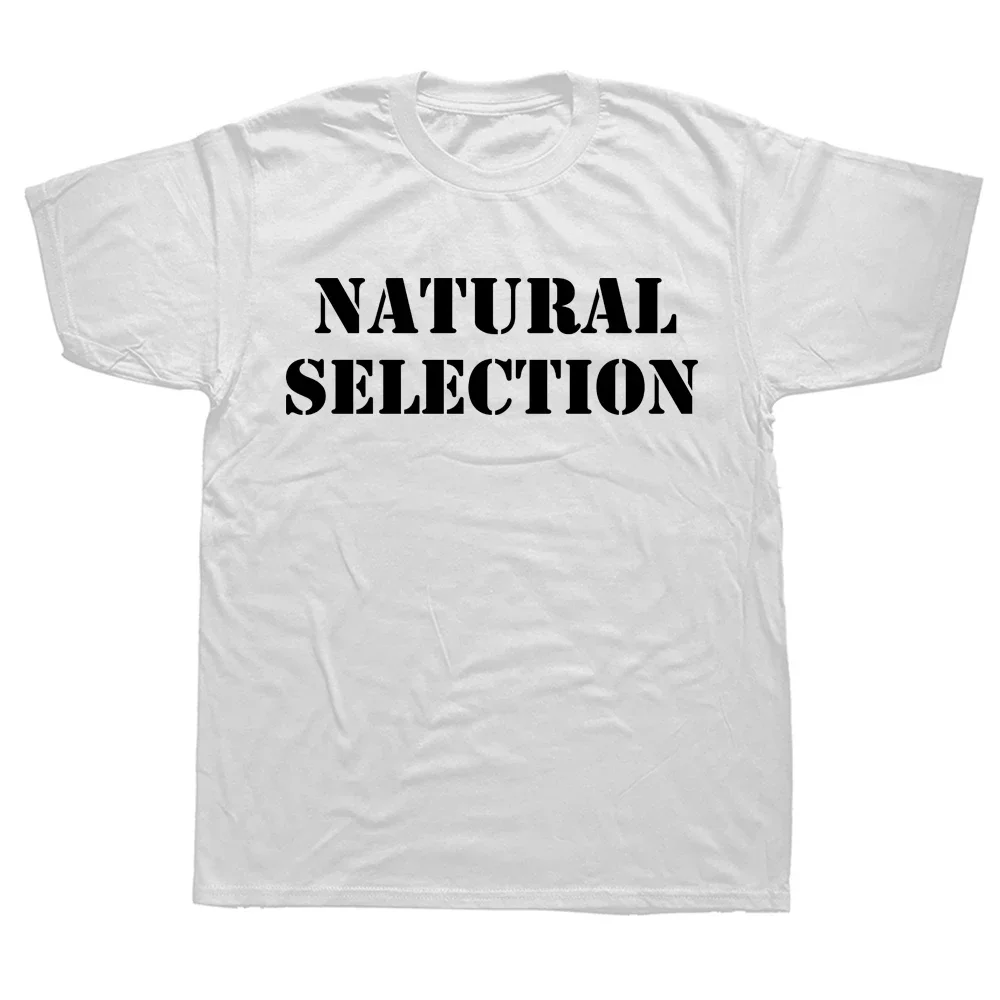 Men'S Fashion Evolution - Natural Selection Textdruck Herren 2026 Neue