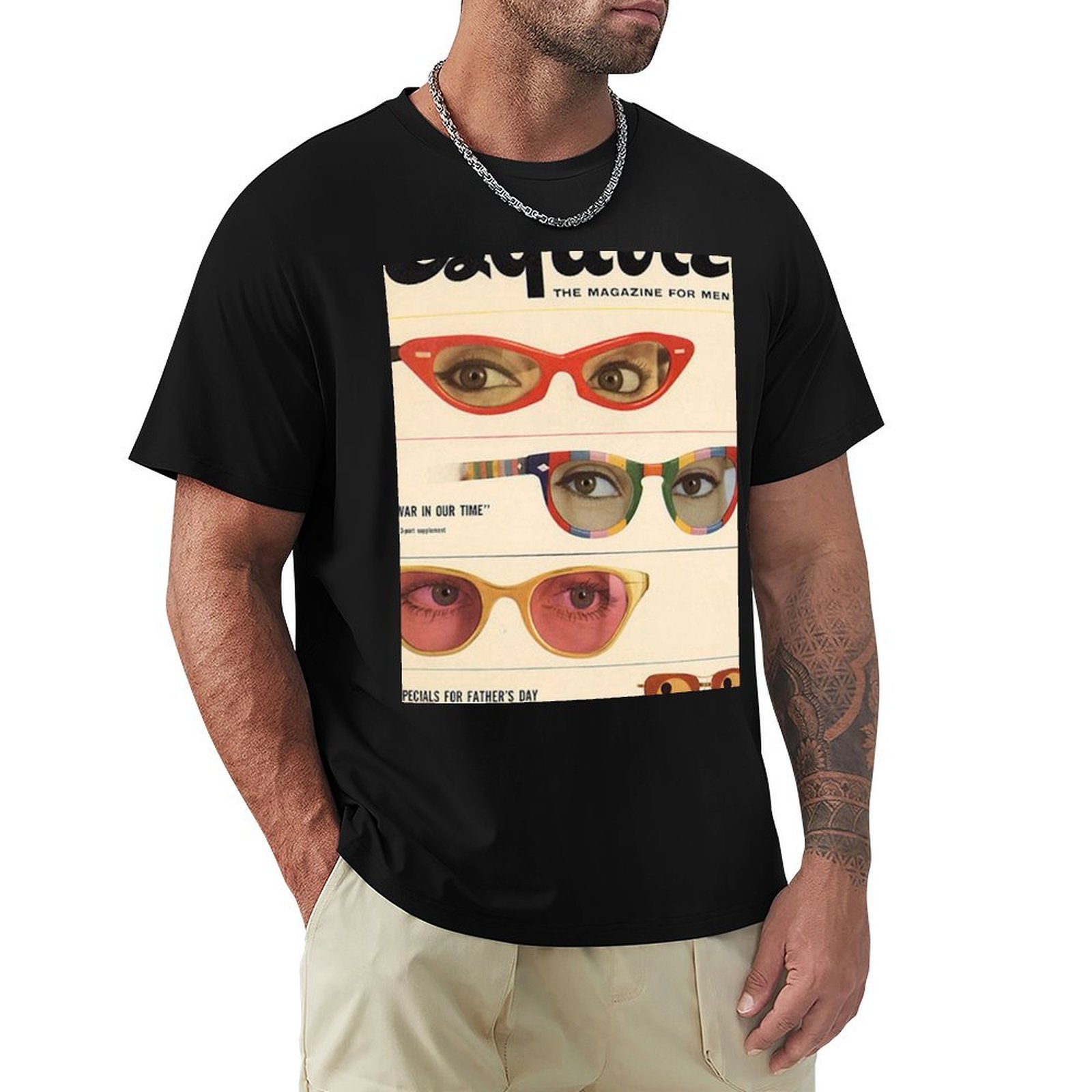 Men'S Fashion 1960S - Esquire 1960er Jahre Magazin Sonnenbrille Retro