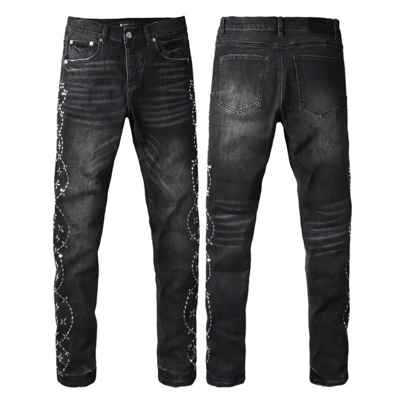 Skinny Jeans Ripped - Neue Y2K Glänzende Diamant-Jeans für Herren