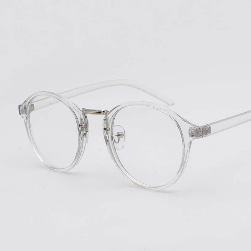 Men'S Fashion Round Glasses - Modische transparente runde Brillen, klare Fassung,