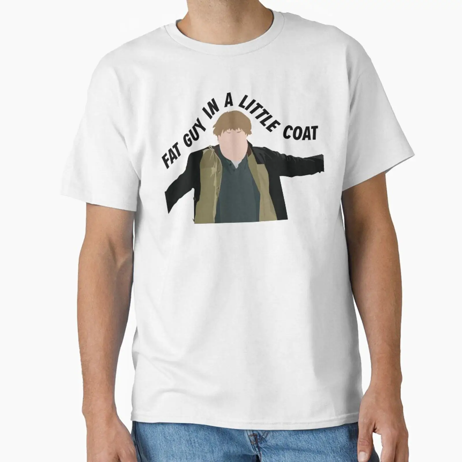 Men'S Fashion For Fat Guys - Dicker Mann in einem kleinen Mantel