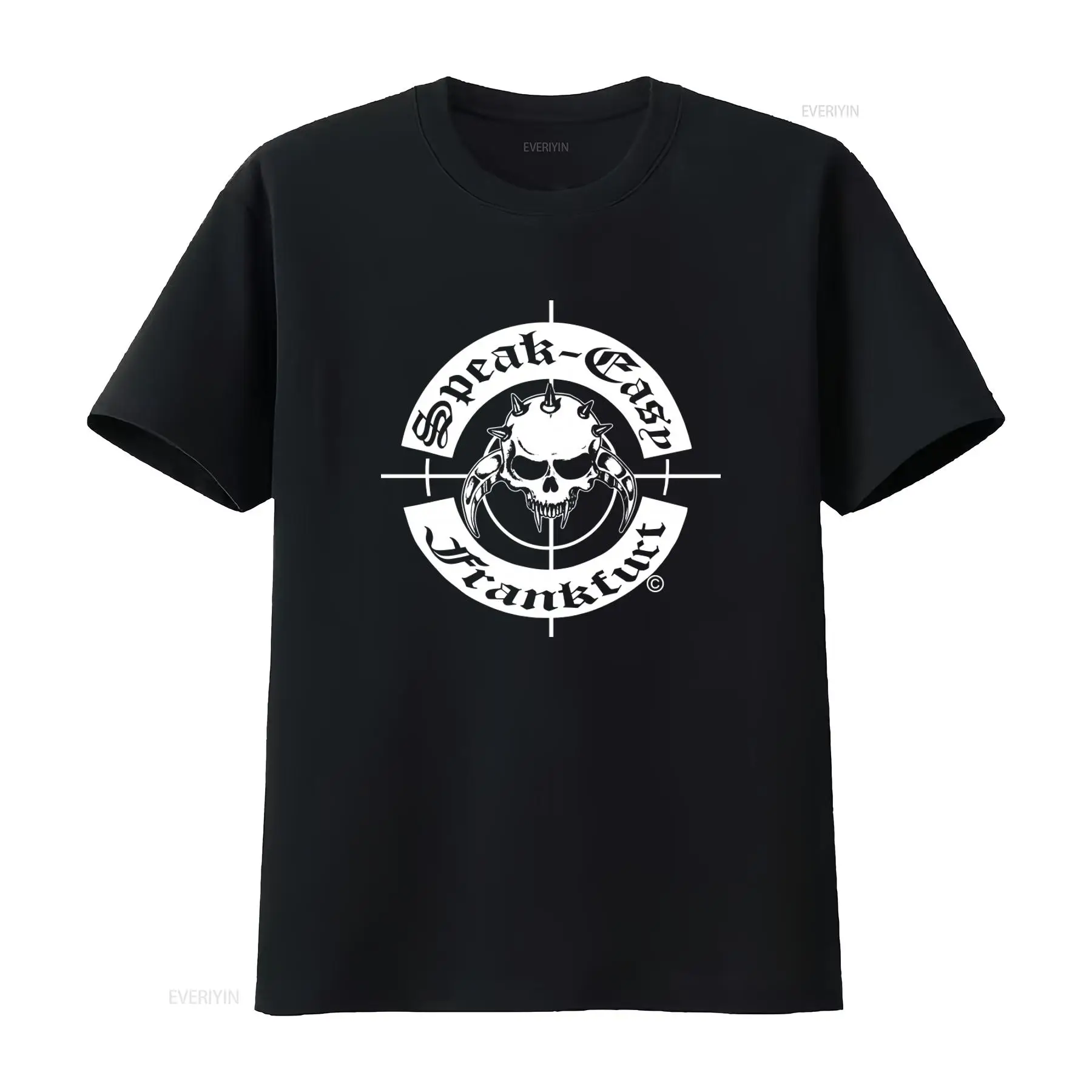 Men'S Fashion Xxl - Speak Easy Frankfurt Deutschland Bar T-Shirt