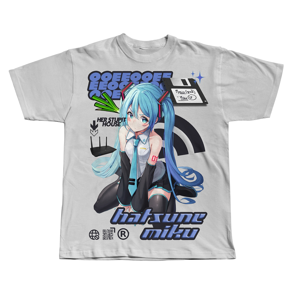 Mens Fashion Trend 2026 - Hatsune Miku Y2k Top Mode 2026