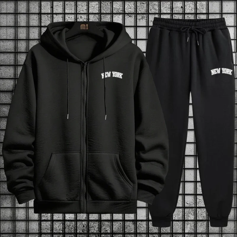 Men'S Fashion Zipper Hoodie - Herren-Trainingsanzug – Hochwertige Freizeit-Sportbekleidung für Frühling