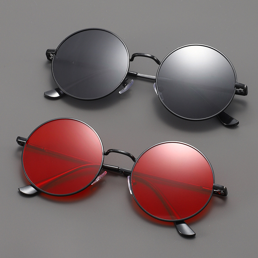 Modische Runde Sonnenbrille fü – Men'S Fashion Round Glasses Bewertung und Preis