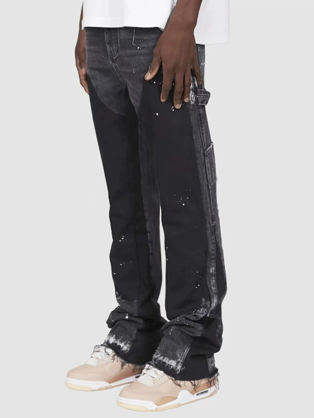 Herren Punk High Street Raw-Ed – Skinny Jeans Ripped Bewertung und Preis