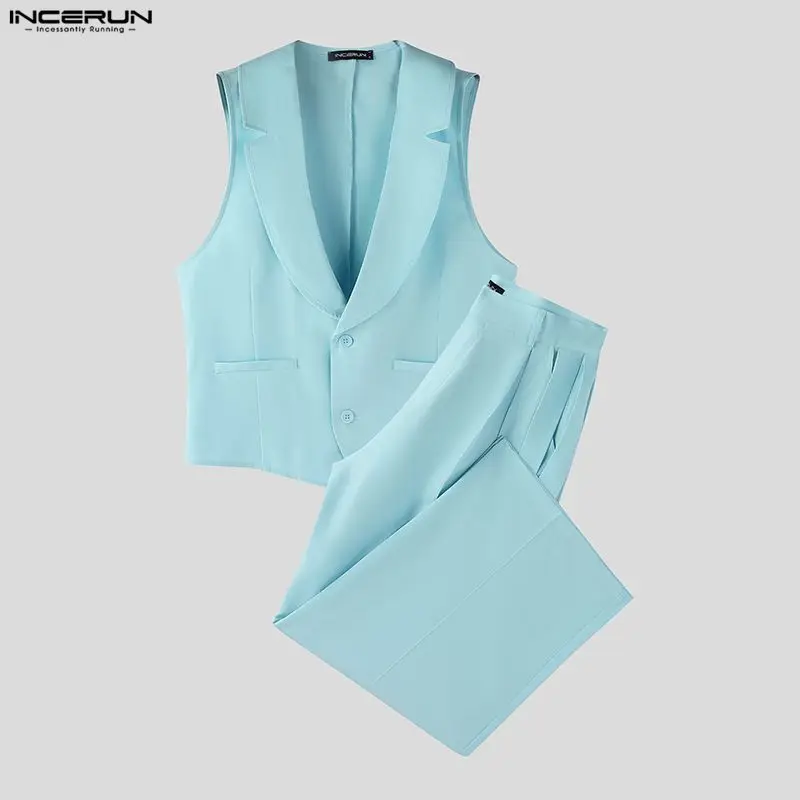 INCERUN Herren-Sets Einfarbige – Mens Fashion Casual 2026 Bewertung und Preis