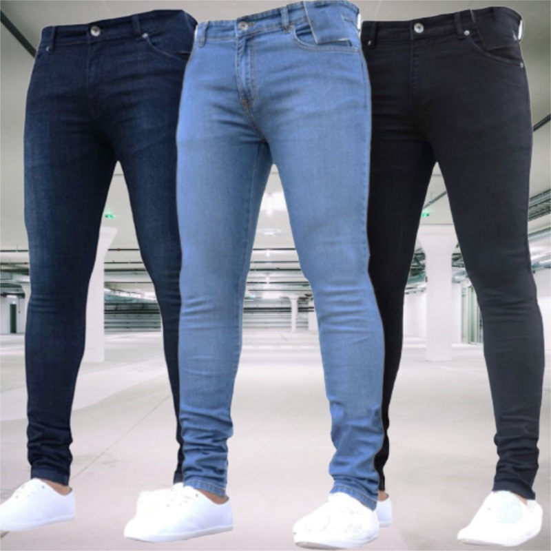 Herren Jeans Stretch Slim Fit  – Skinny Jeans Ripped Bewertung und Preis