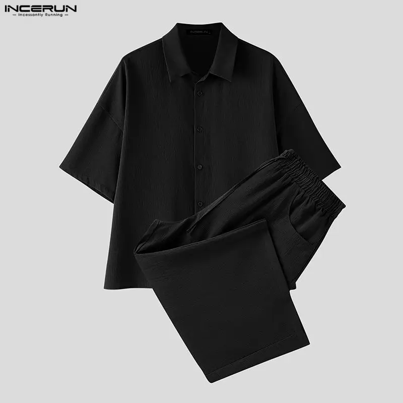 INCERUN Herren-Sets: Einfarbig – Mens Fashion Casual 2026 Bewertung und Preis