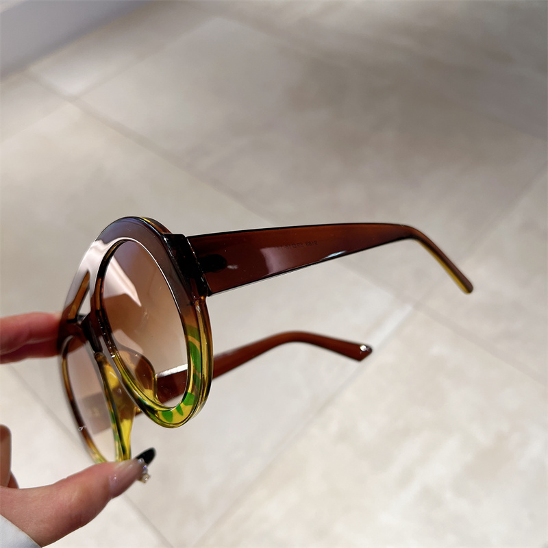 Übergroße Runde Sonnenbrille f – Men'S Fashion Round Glasses Bewertung und Preis