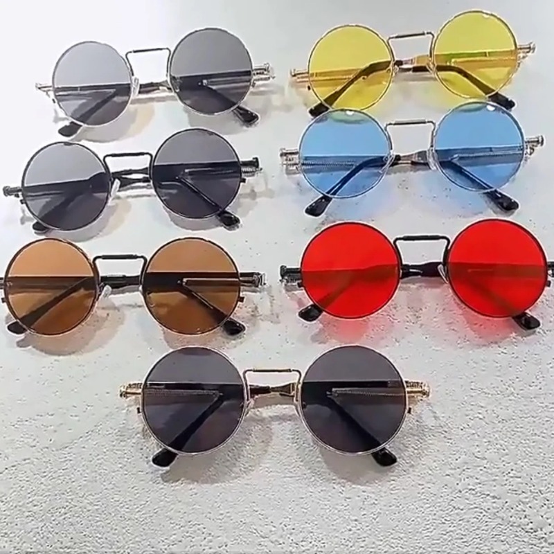 Vintage Metall-Rahmen Runde So – Men'S Fashion Round Glasses Bewertung und Preis