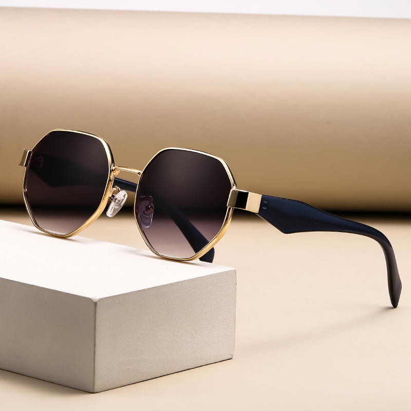 Retro-Sonnenbrille mit rundem  – Men'S Fashion Round Glasses Bewertung und Preis