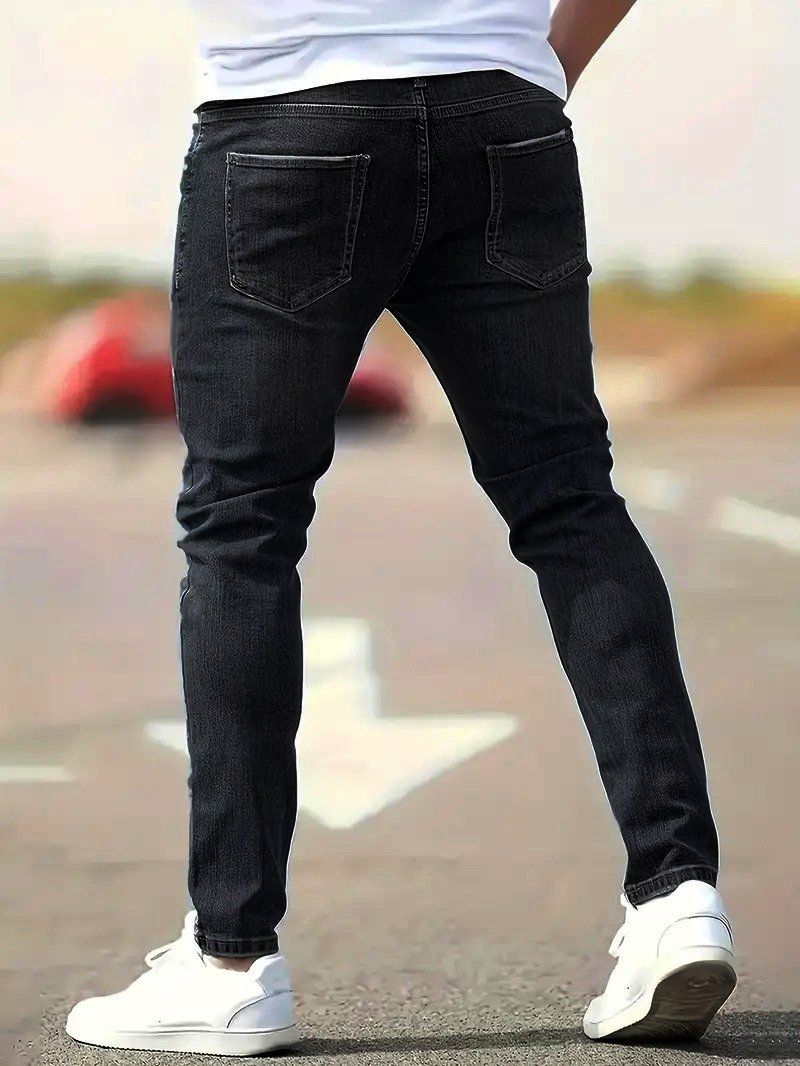 Amerikanische Retro-Jeans mit  – Skinny Jeans Ripped Bewertung und Preis