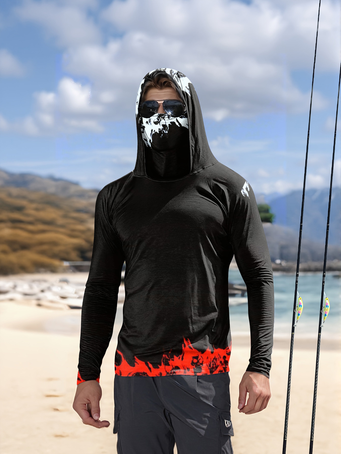 Herren Angelhemd mit Kapuze, l – Men'S Fashion Trends Bewertung und Preis
