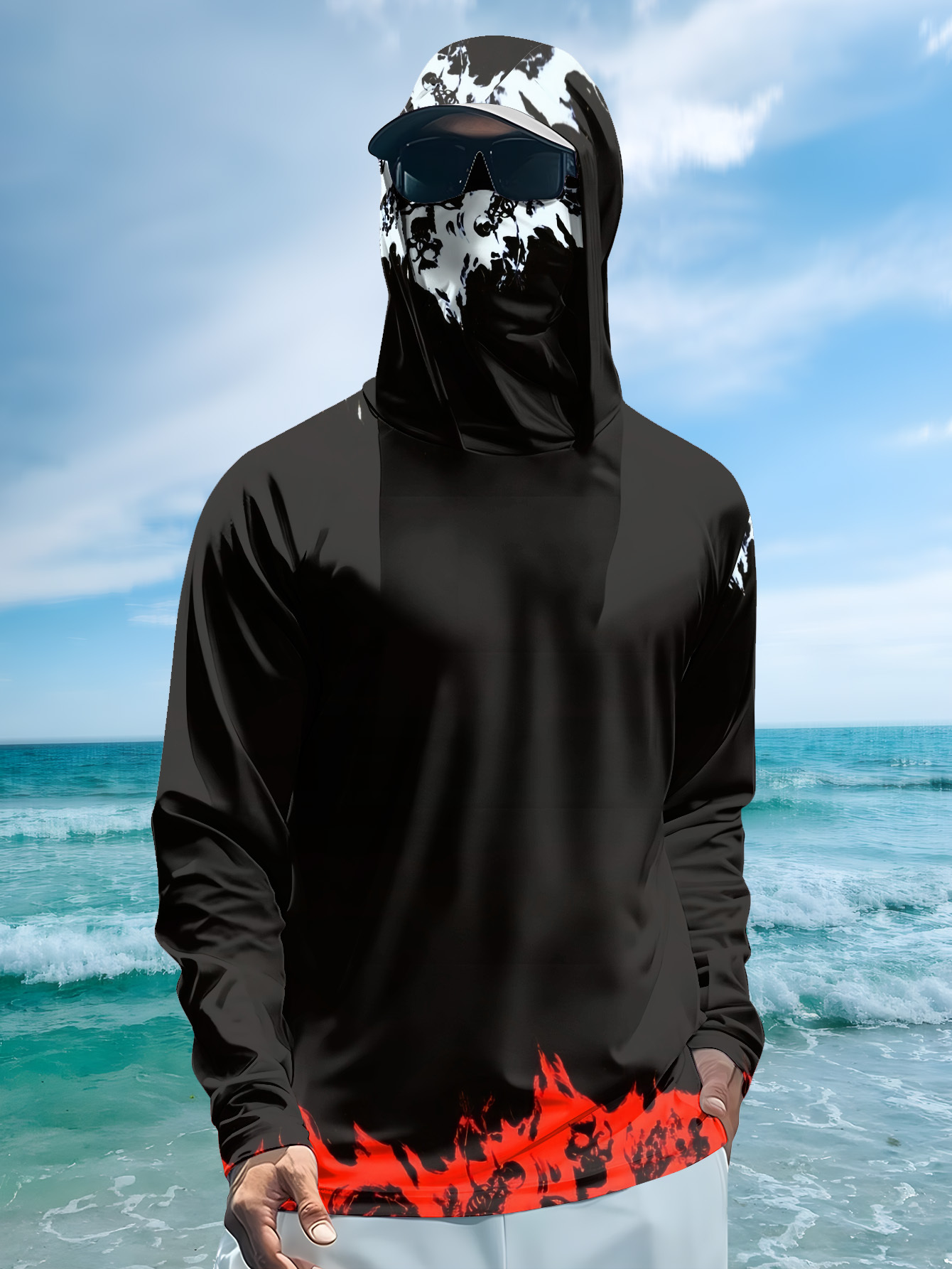 Herren Angelhemd mit Kapuze, l – Men'S Fashion Trends Bewertung und Preis