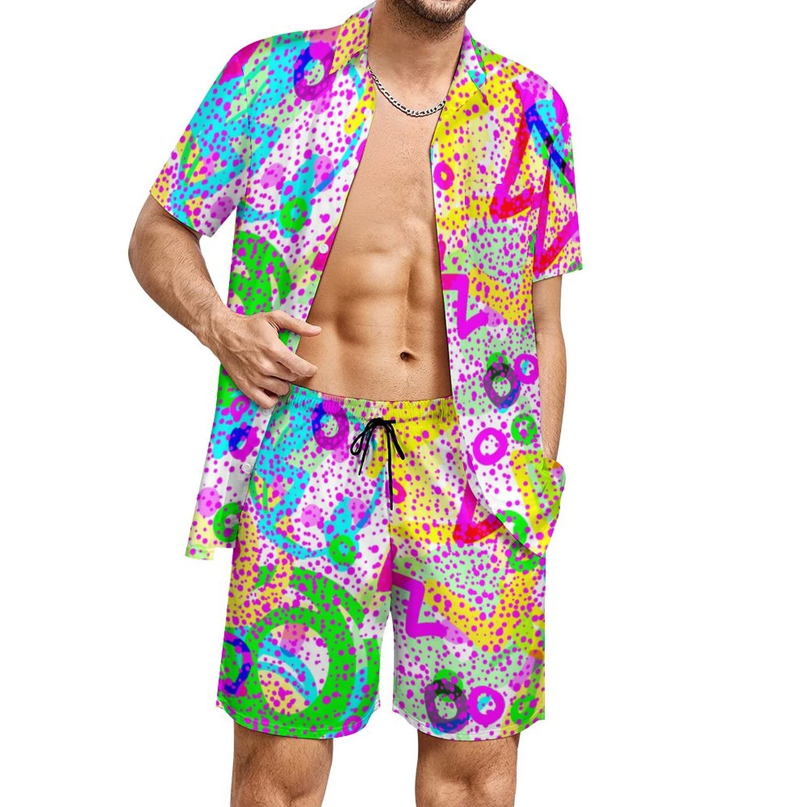 Sommer Unregelmäßiger Geometri – Men'S Fashion Essentials Bewertung und Preis