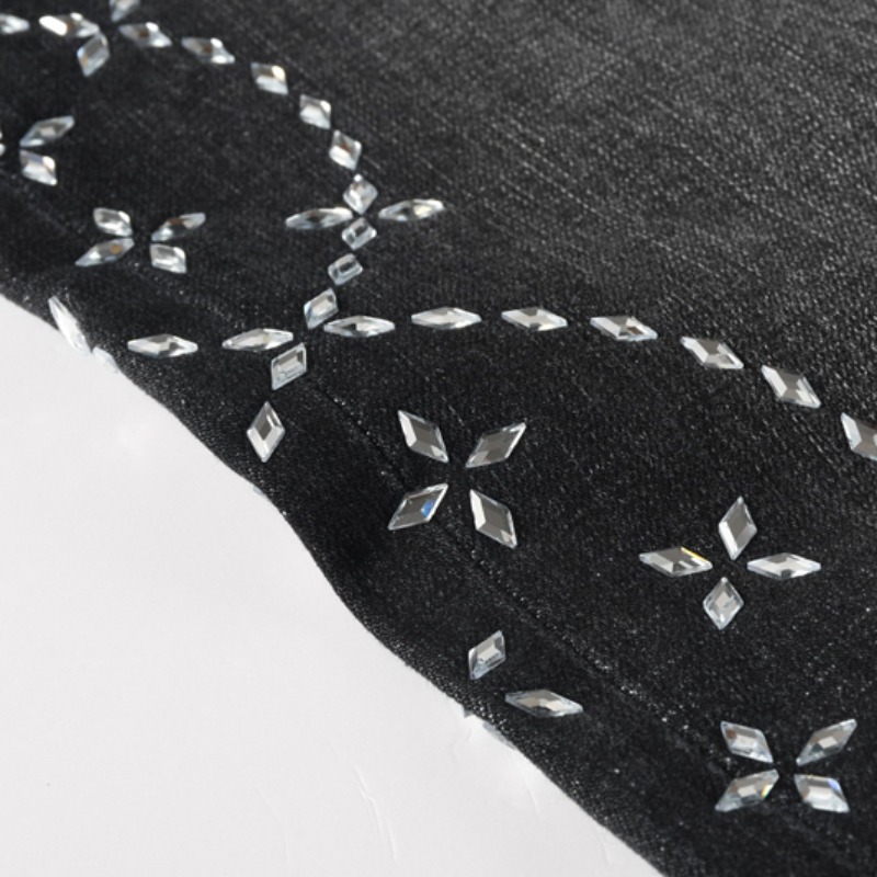 Neue Y2K Glänzende Diamant-Jea – Skinny Jeans Ripped Bewertung und Preis