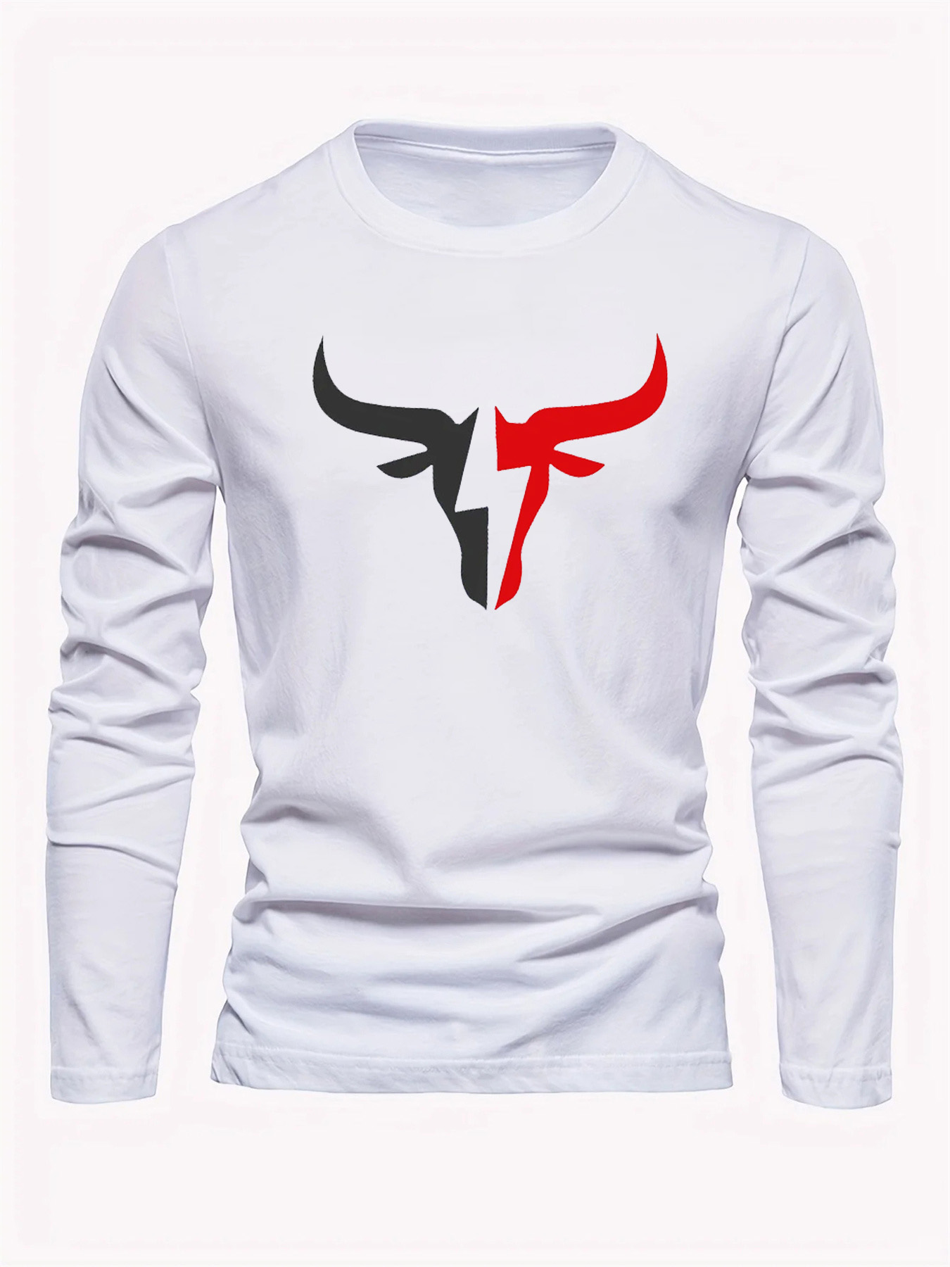 Einfarbiges Herren-Langarm-T-S – Men'S Fashion Trends Bewertung und Preis