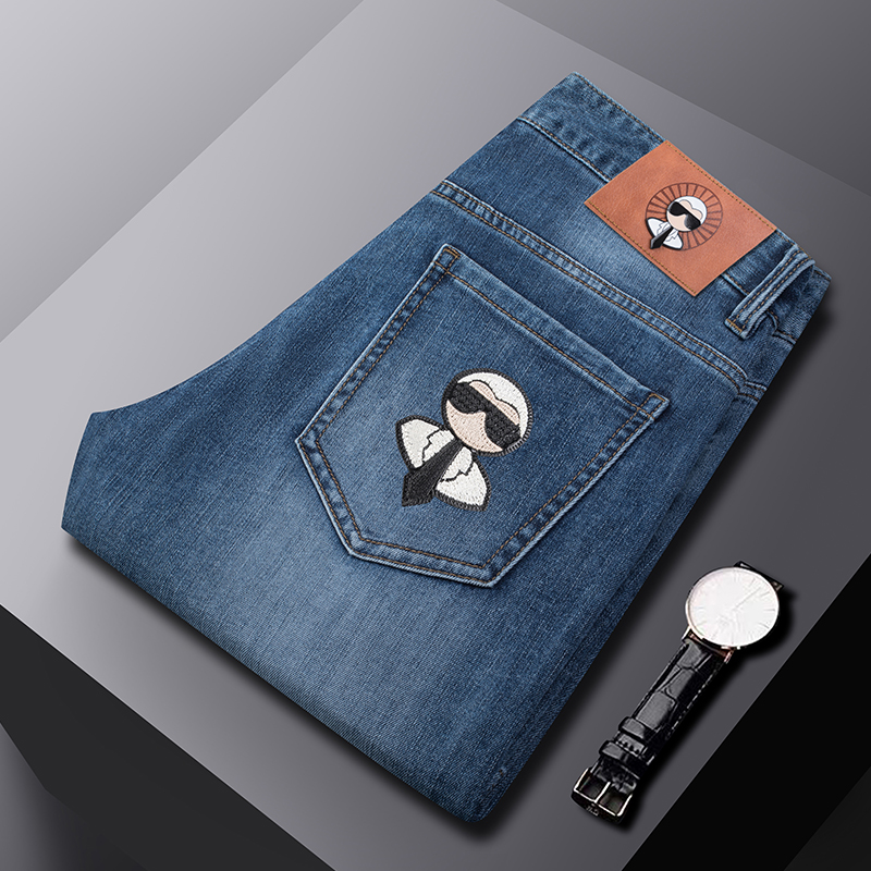 Modische Herren-Jeans Stretch  – Skinny Jeans Ripped Bewertung und Preis