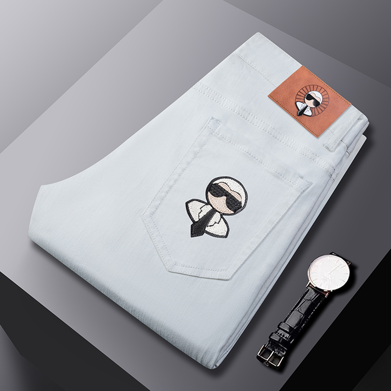 Modische Herren-Jeans Stretch  – Skinny Jeans Ripped Bewertung und Preis