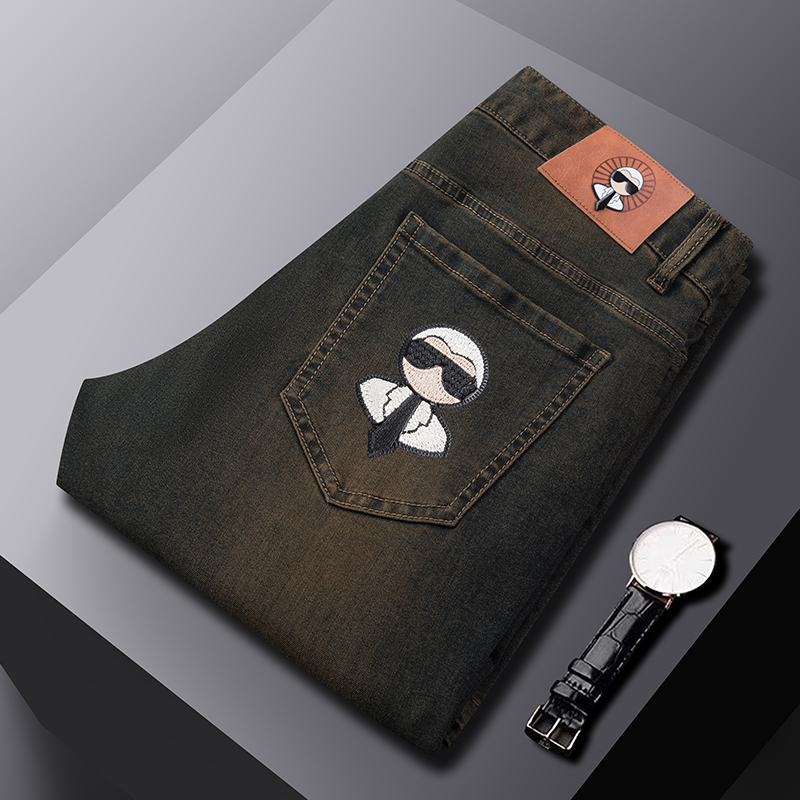 Modische Herren-Jeans Stretch  – Skinny Jeans Ripped Bewertung und Preis