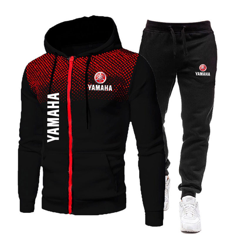 Yamaha Herren-Sets mit Logo-Pr – Men'S Fashion Zipper Hoodie Bewertung und Preis