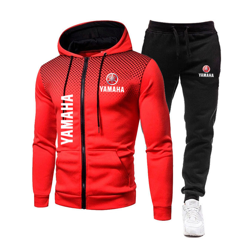 Yamaha Herren-Sets mit Logo-Pr – Men'S Fashion Zipper Hoodie Bewertung und Preis