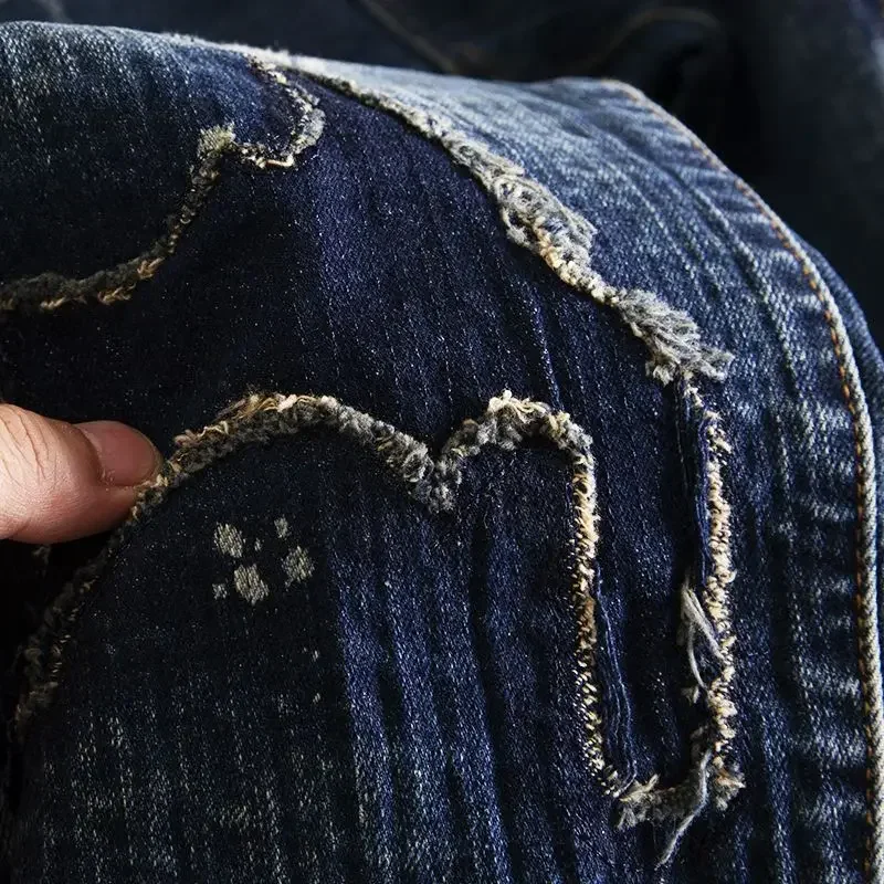 Jeans für Männer Stretch hose  – Skinny Jeans Ripped Bewertung und Preis