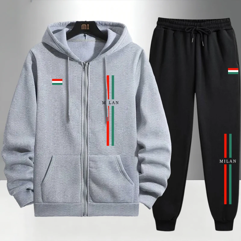 2026 Italien Bedrucktes Herren – Men'S Fashion Zipper Hoodie Bewertung und Preis