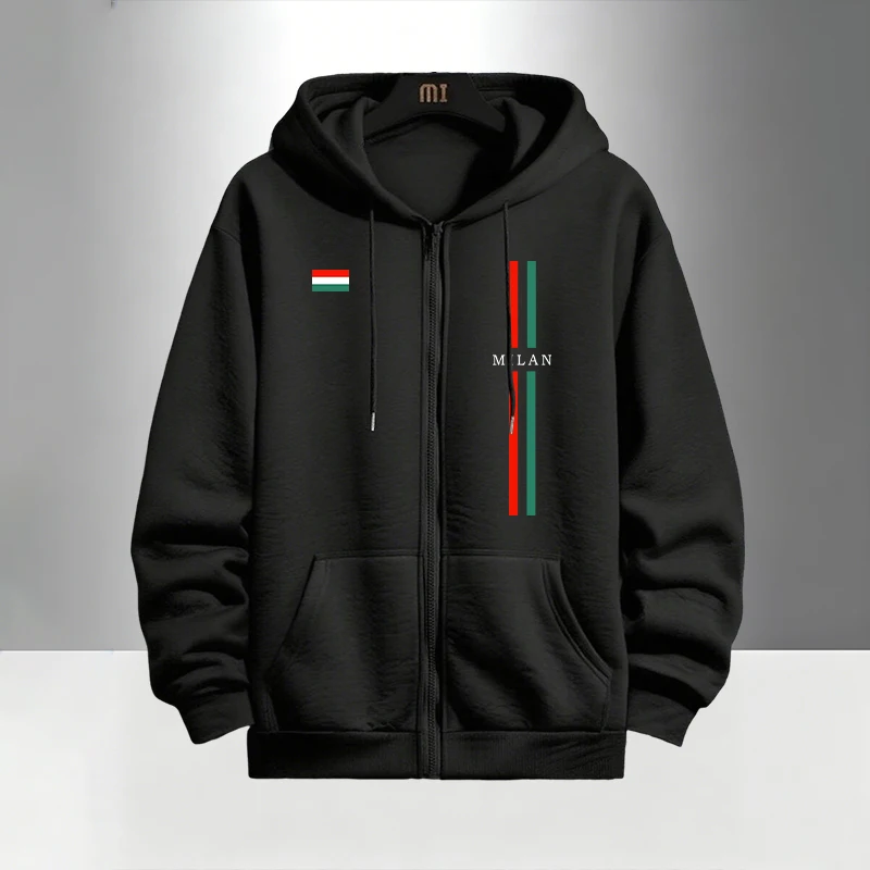2026 Italien Bedrucktes Herren – Men'S Fashion Zipper Hoodie Bewertung und Preis