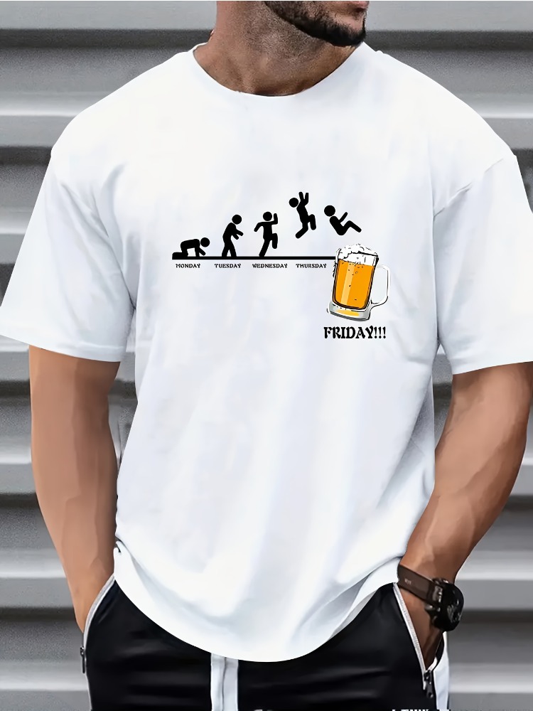 Herren Sommer-T-Shirt mit Rund – Men'S Fashion Evolution Bewertung und Preis