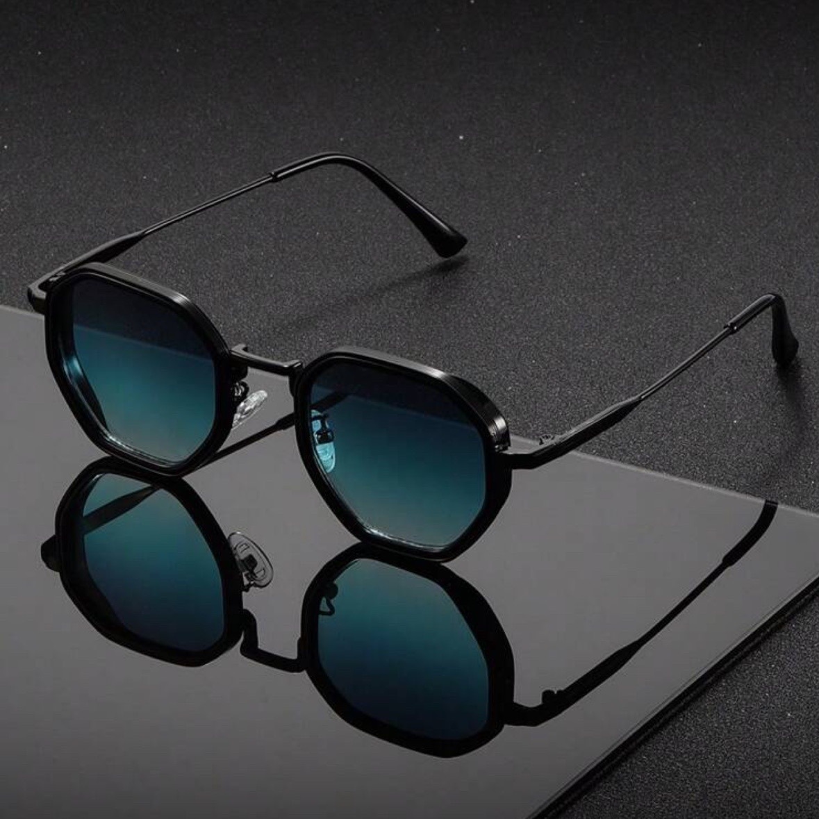 1 Paar Unisex-Sonnenbrillen au – Men'S Fashion Round Glasses Bewertung und Preis