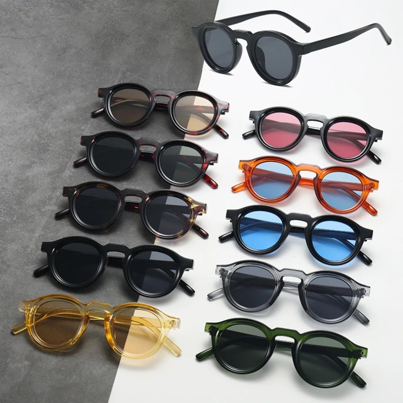 Hochwertige runde Sonnenbrille – Men'S Fashion Round Glasses Bewertung und Preis