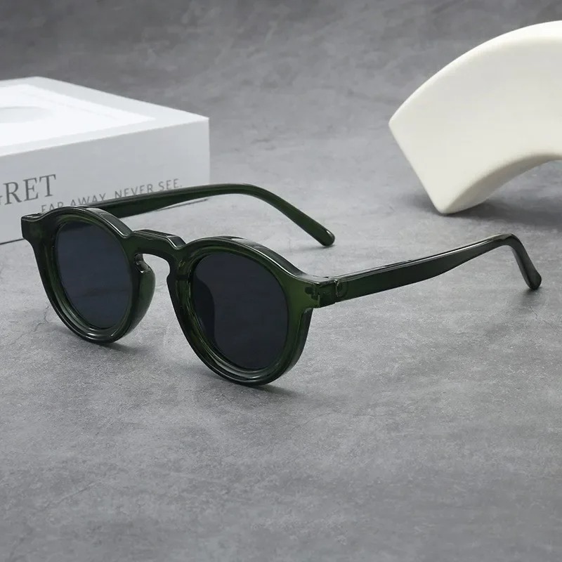 Hochwertige runde Sonnenbrille – Men'S Fashion Round Glasses Bewertung und Preis