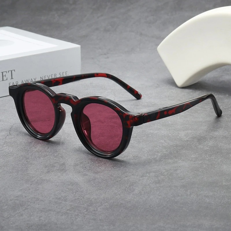 Hochwertige runde Sonnenbrille – Men'S Fashion Round Glasses Bewertung und Preis